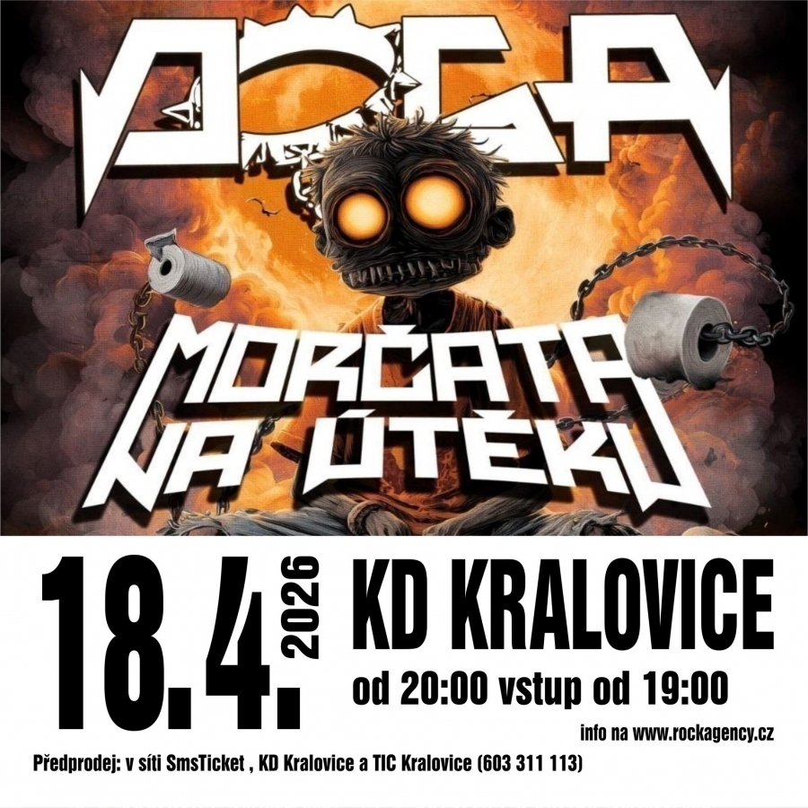 Republiková tour Dogy a Morčat na útěku bude mít zastávku v Kralovicích