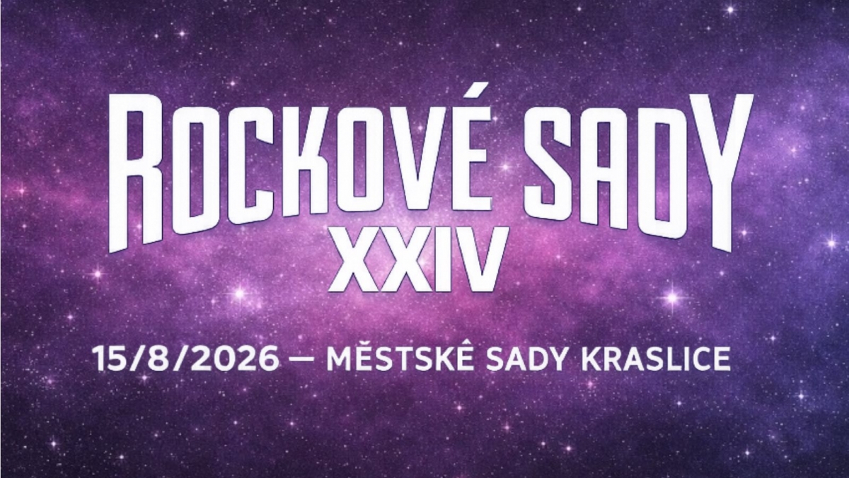Rockové Sady XXIV přivezou do Kraslic silný line up a hlavní hvězdu Michala Pavlíčka