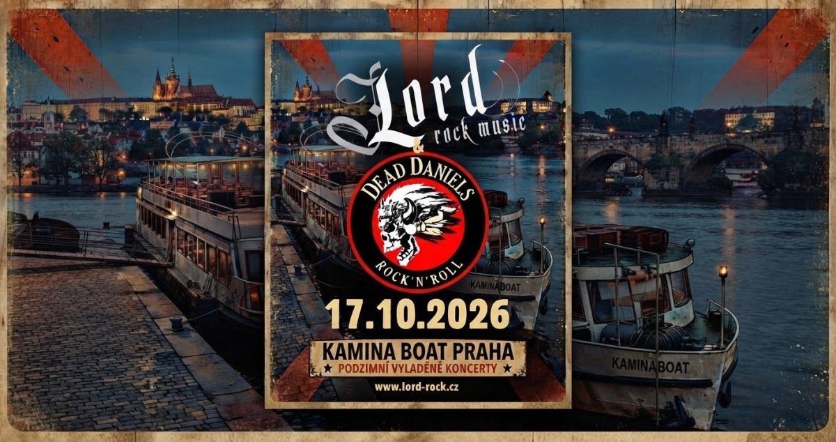 Hardrockový večer v podpalubí pražské Kaminy boat nabídne kvalitní muziku v dárkovém balení