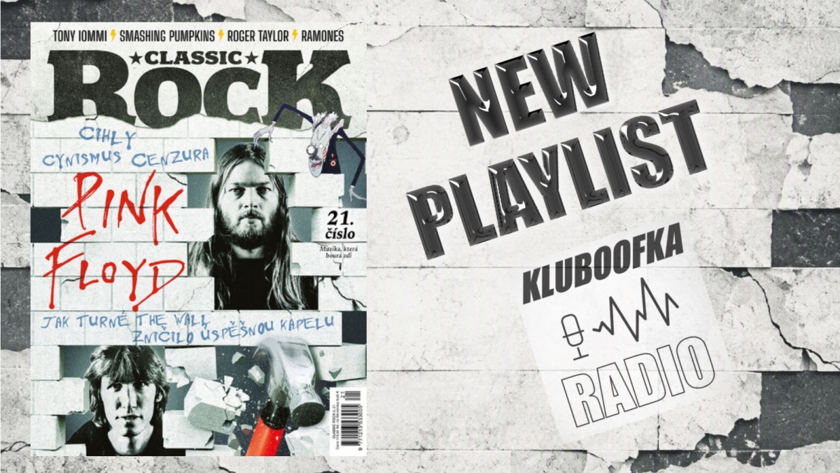 Classic Rock č. 21: Pink Floyd, Tony Iommi, Roger Taylor, Ramones i Taylor Momsen. Speciální playlist vysílá Rádio Kluboofka každý den
