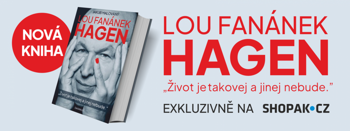 Lou Fanánek Hagen pokřtil výběrové album a novou knihu