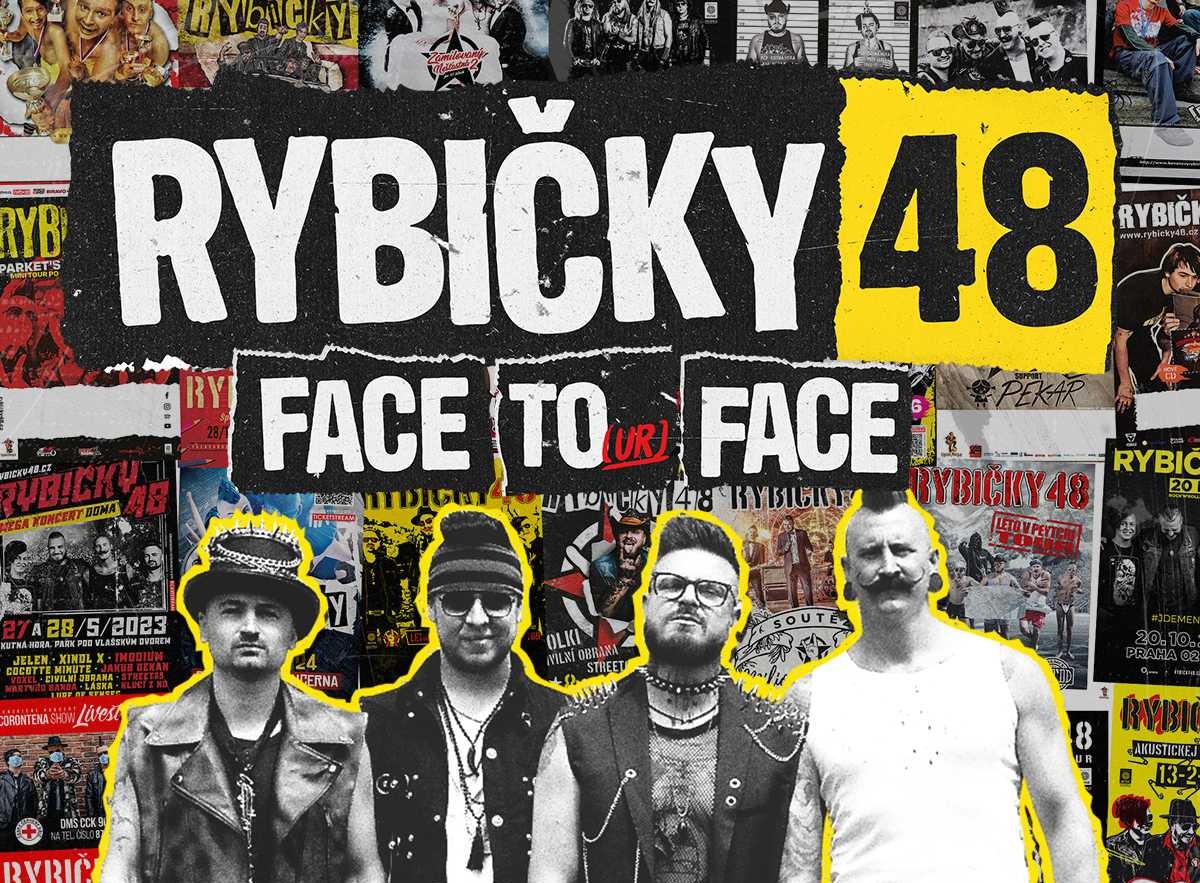Kapela Rybičky 48 s FACE TOur FACE připlavou do Tábora. Zasoutěžte si s námi o vstupenky na legendární show.